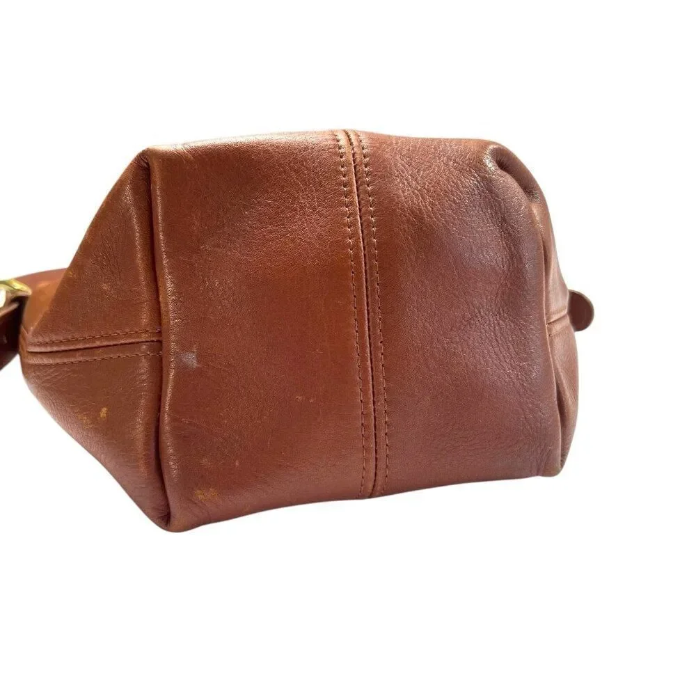 Vintage Coach MacDougal Tan Leather Crossbody 4130